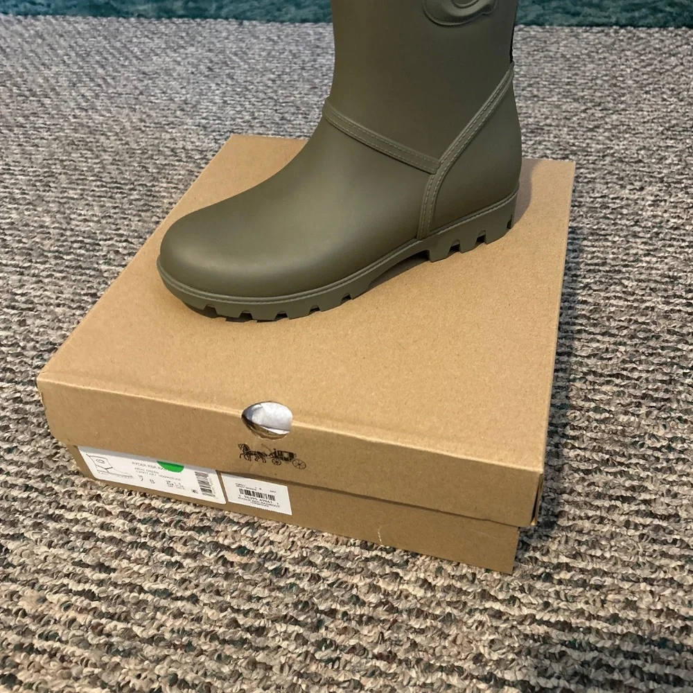 Coach Rider Rain boots - Picture 5 of 5